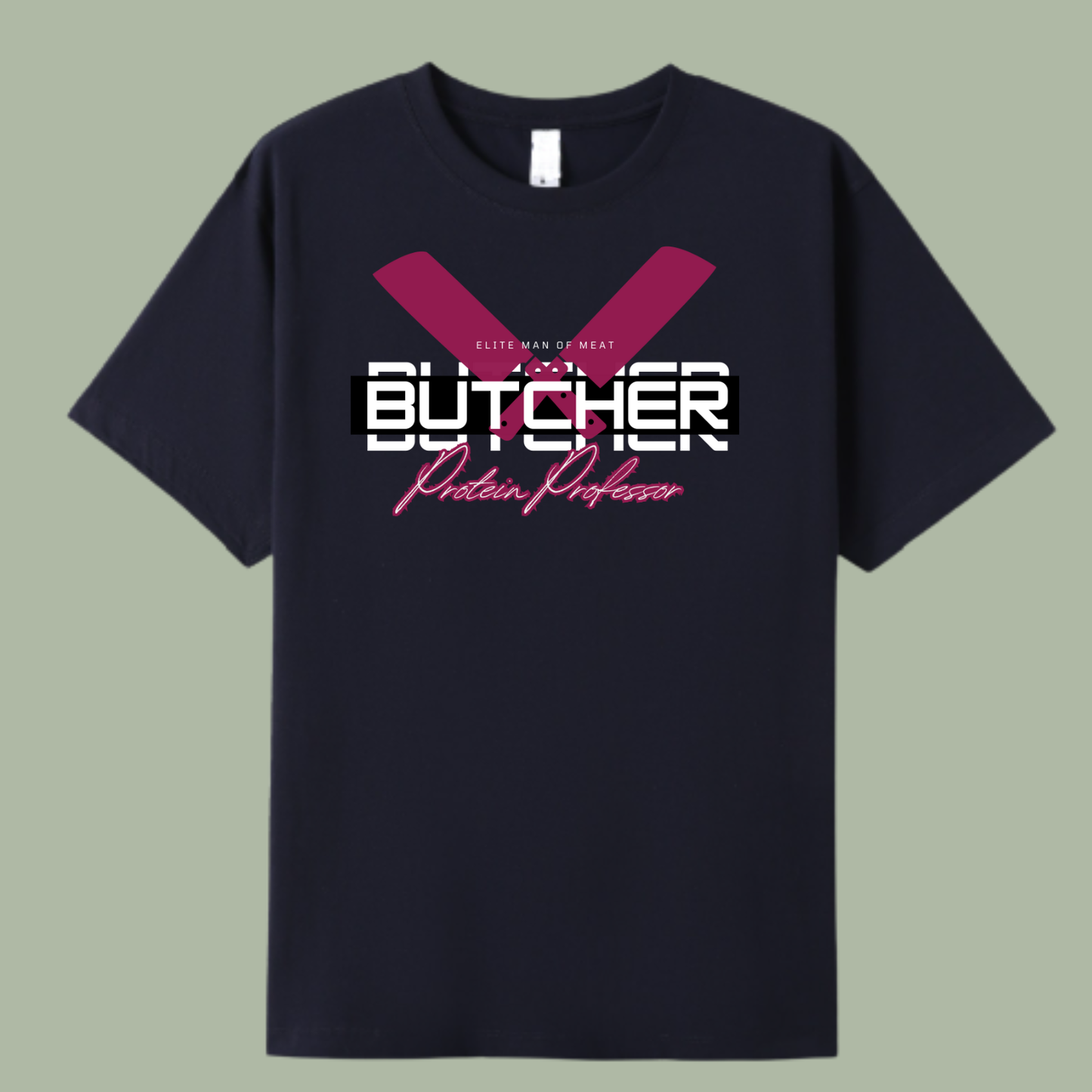 Butcher Protein Professor - black tee