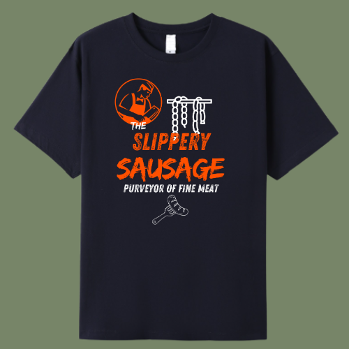 The Slippery Sausage tee